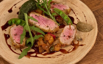 豚フィレ肉の香草パン粉焼き✨